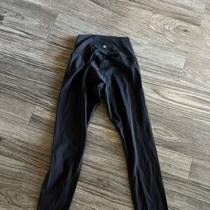 Size 4 Highrise Skinny Lululemin Leggings Yoga Pants